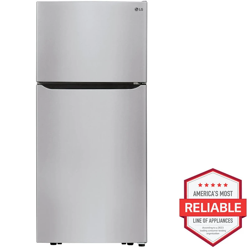 20 Cu. Ft. Stainless Top Freezer Refrigerator