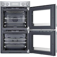 30 inch Stainless Double Wall Oven - Right Hinge