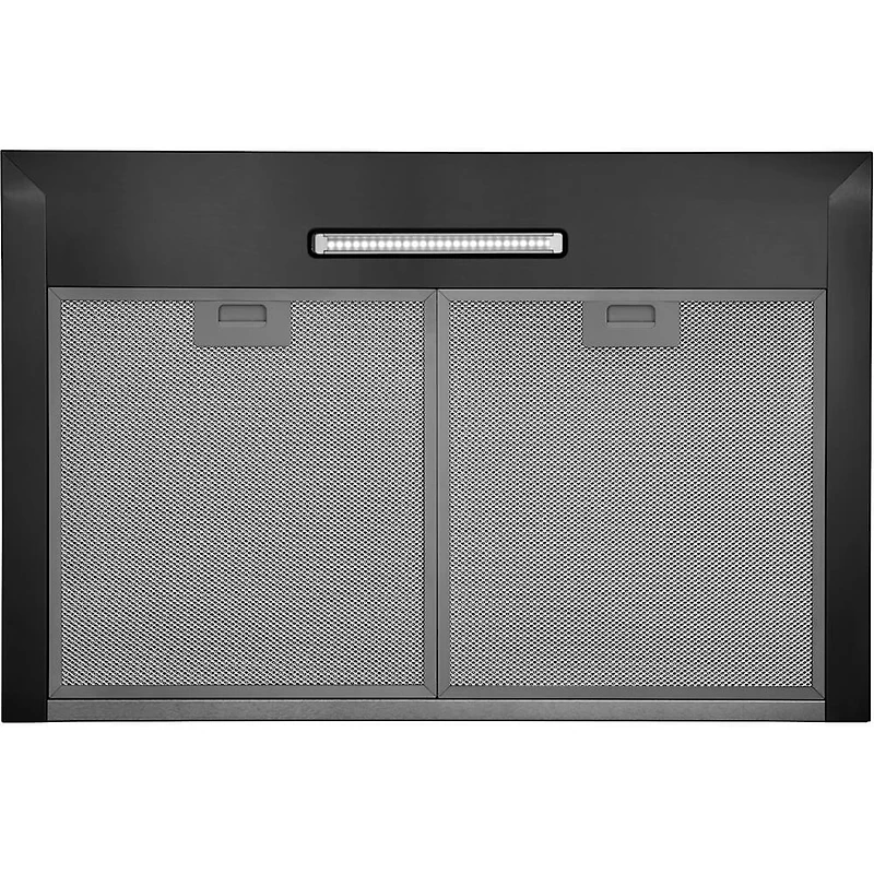 30 inch Convertible Black Stainless Chimney Range Hood