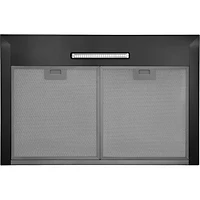 30 inch Convertible Black Stainless Chimney Range Hood