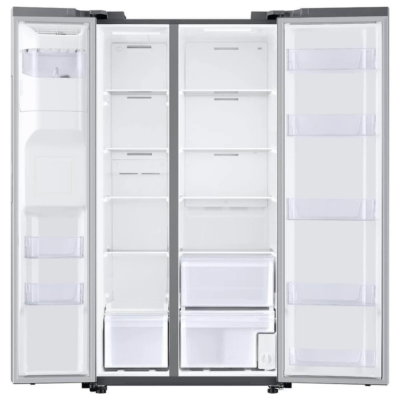 22 Cu. Ft. Stainless Side-by-Side Refrigerator
