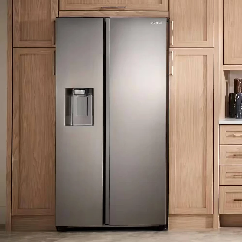 22 Cu. Ft. Stainless Side-by-Side Refrigerator