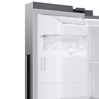 22 Cu. Ft. Stainless Side-by-Side Refrigerator