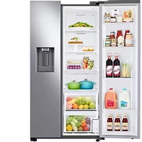 22 Cu. Ft. Stainless Side-by-Side Refrigerator