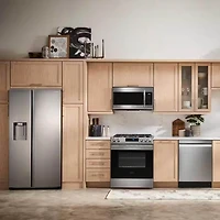 22 Cu. Ft. Stainless Side-by-Side Refrigerator