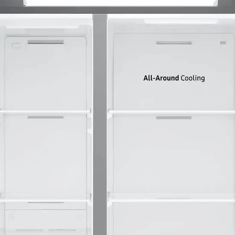 22 Cu. Ft. Stainless Side-by-Side Refrigerator