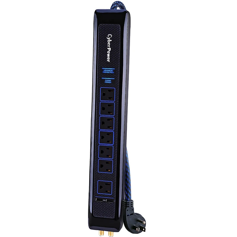 Power Strip Surge Protector - 7-Outlets