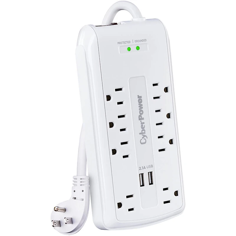 Home Office Surge-Protector - 8 Outlets
