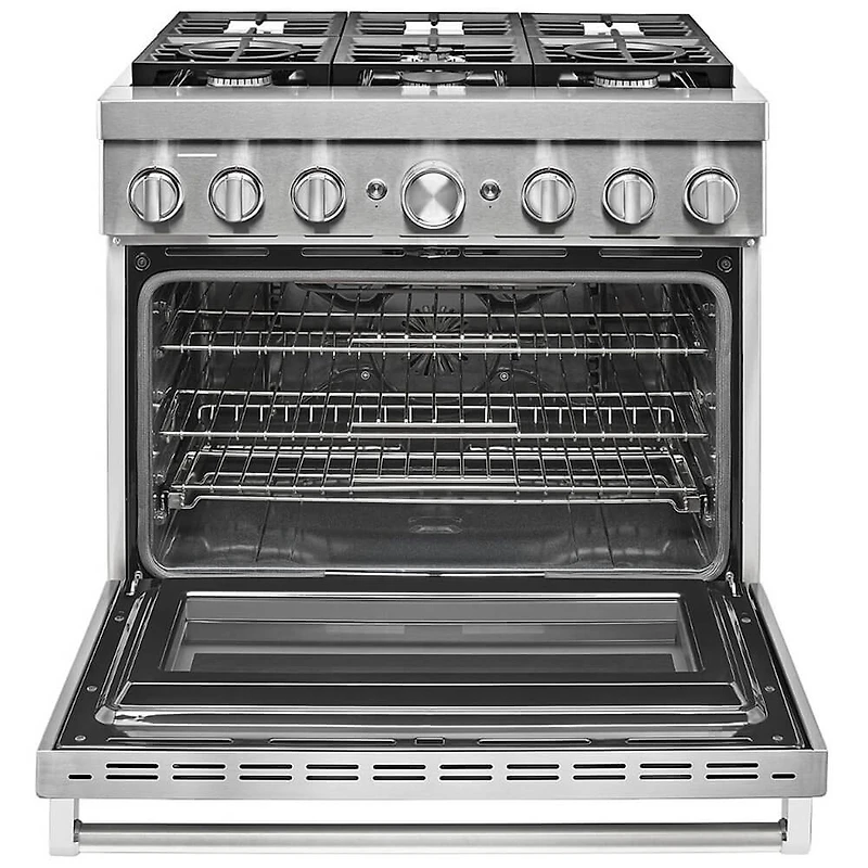 5.1 Cu.Ft. Stainless Smart Dual Fuel Range