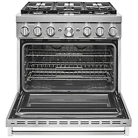 5.1 Cu.Ft. Stainless Smart Dual Fuel Range