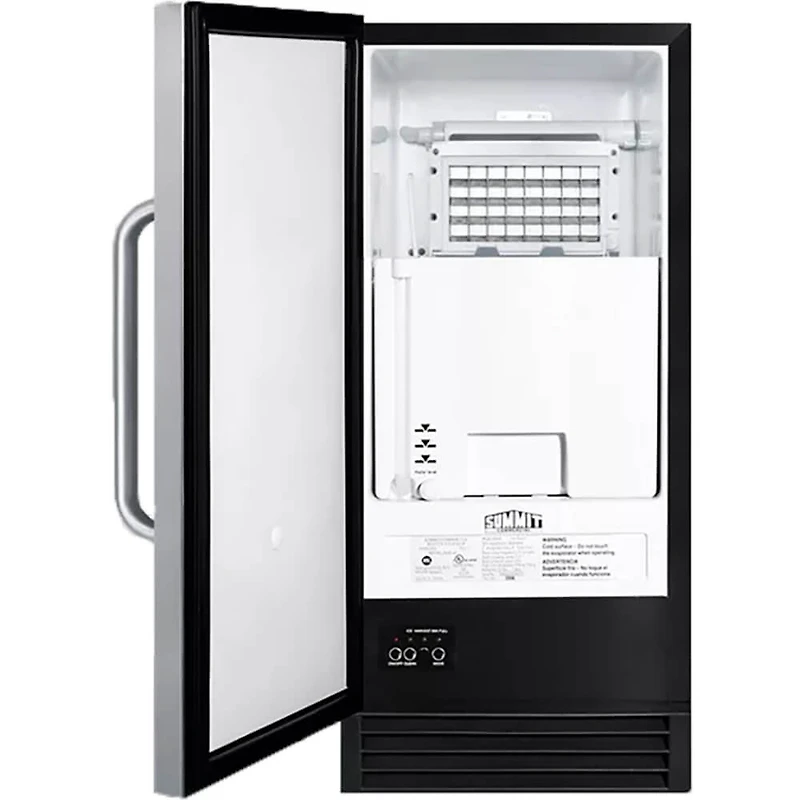 50lb. Stainless Clear Icemaker