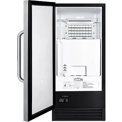 50lb. Stainless Clear Icemaker