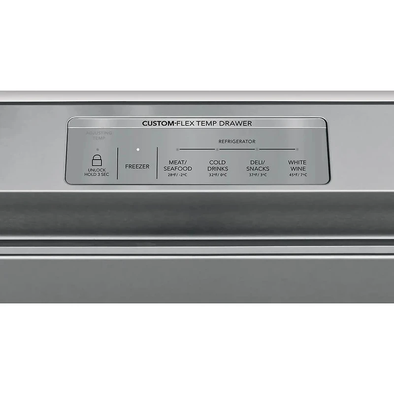 21.4 Cu. Ft. Stainless Counter Depth French Door Refrigerator