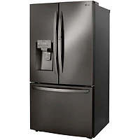 30 Cu. Ft. Black Stainless French-Door Smart Refrigerator - OPEN BOX