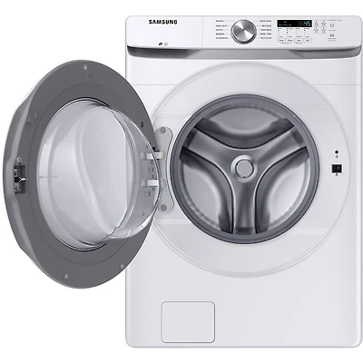 4.5 Cu. Ft. Front Load Washer with Shallow Depth in White