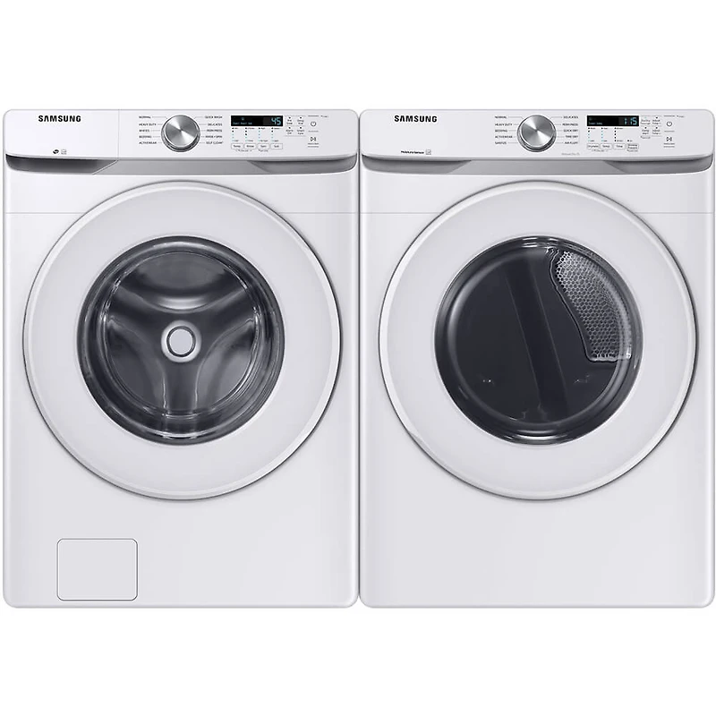 4.5 Cu. Ft. Front Load Washer with Shallow Depth in White