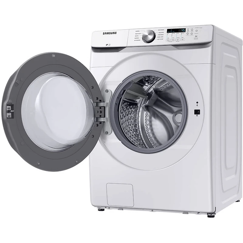 4.5 Cu. Ft. Front Load Washer with Shallow Depth in White