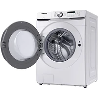 4.5 Cu. Ft. Front Load Washer with Shallow Depth in White