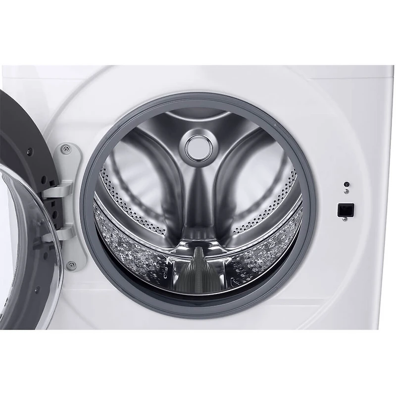 4.5 Cu. Ft. Front Load Washer with Shallow Depth in White