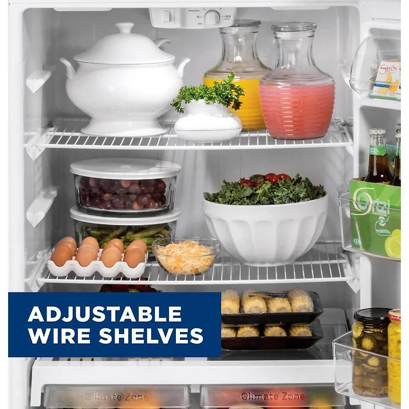 16.6 Cu. Ft. Bisque Top Freezer Refrigerator