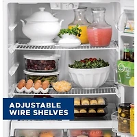 16.6 Cu. Ft. Bisque Top Freezer Refrigerator