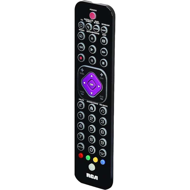 4-Device Universal Ultra-Slim Remote Control