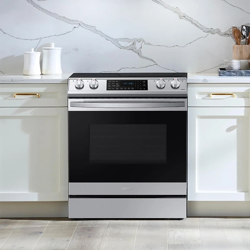 6.3 Cu. Ft. Front Control Slide-in Electric Range with Air Fry & Wi-Fi