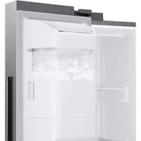 22 Cu. Ft. Stainless Side by Side Refrigerator with Hub 