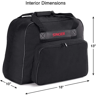  Universal Sewing Machine Canvas Carrying Tote Bag, Black