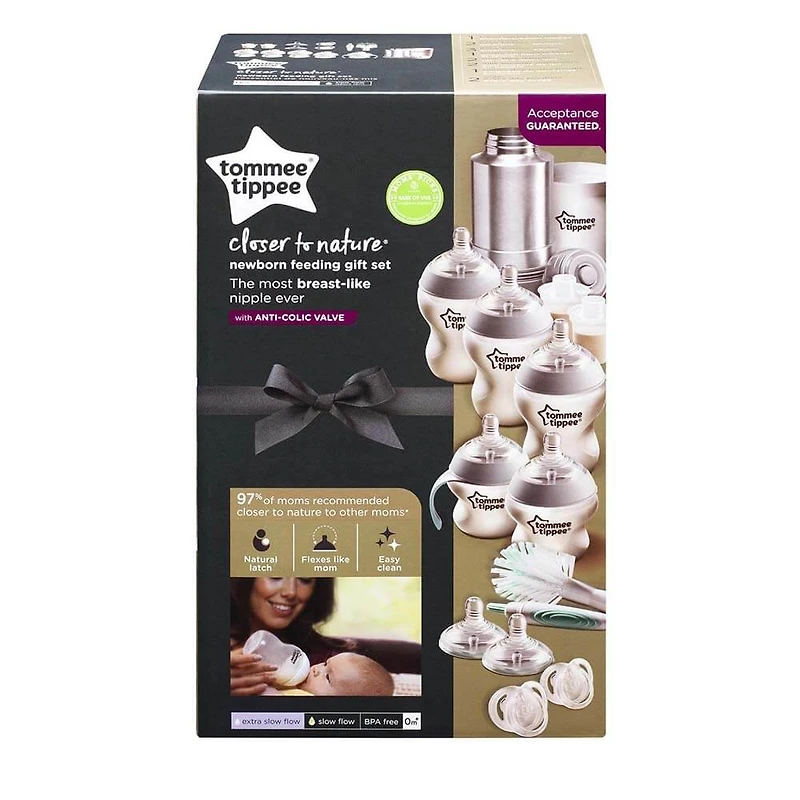 Closer to Nature Newborn Baby Essentials Feeding Gift Set
