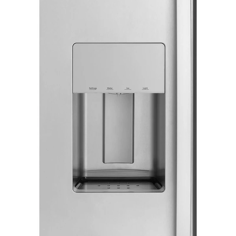 27.8 Cu. Stainless Steel Side-by-Side Refrigerator 