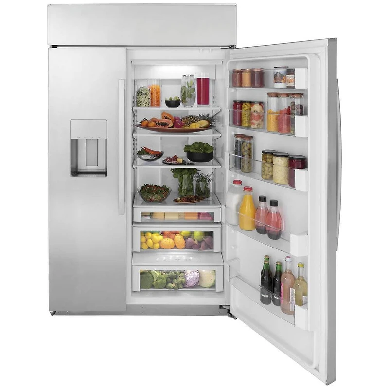 27.8 Cu. Stainless Steel Side-by-Side Refrigerator 