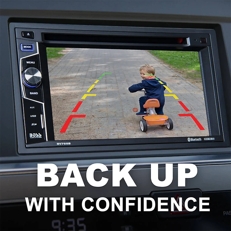 6.2 inch - Built-in Bluetooth - In-Dash CD/DVD/DM Receiver