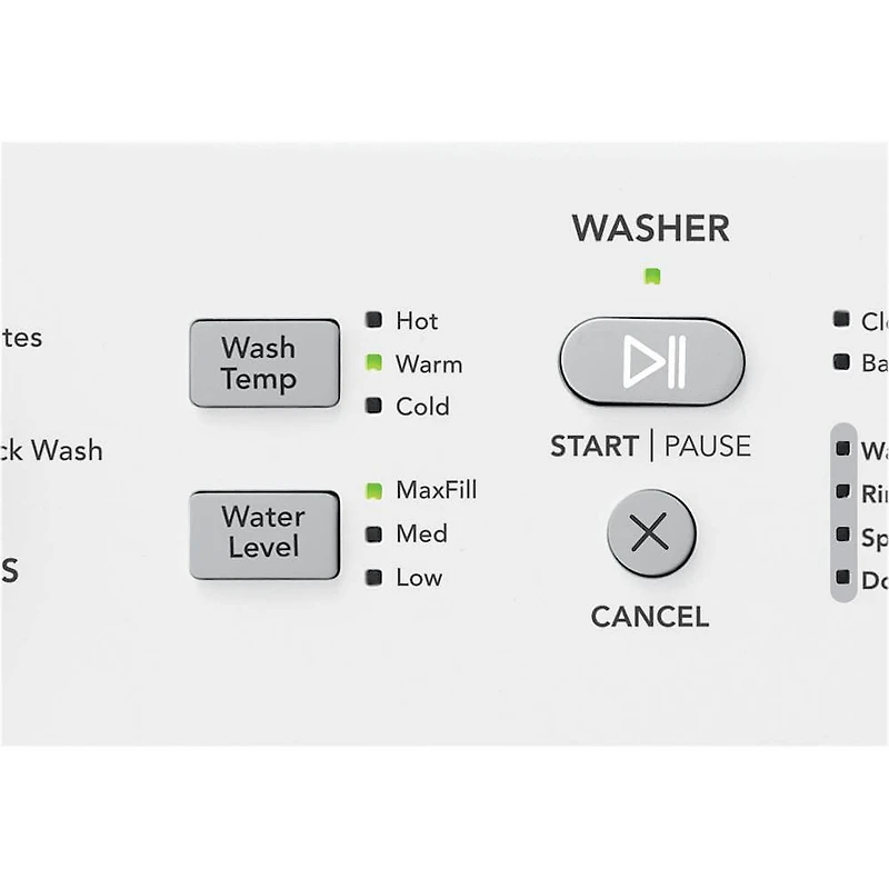 Electric Washer/Dryer Laundry Center - 3.9 Cu. Ft Washer and 5.6 Cu. Ft. Dryer