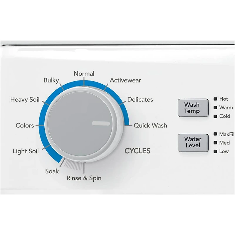 Electric Washer/Dryer Laundry Center - 3.9 Cu. Ft Washer and 5.6 Cu. Ft. Dryer