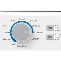 Electric Washer/Dryer Laundry Center - 3.9 Cu. Ft Washer and 5.6 Cu. Ft. Dryer