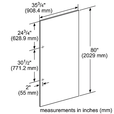 36 inch Flat Panel Stainless Steel