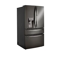 30 Cu. Ft. Black Stainless French-door Smart Refrigerator