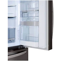 30 Cu. Ft. Black Stainless French-door Smart Refrigerator