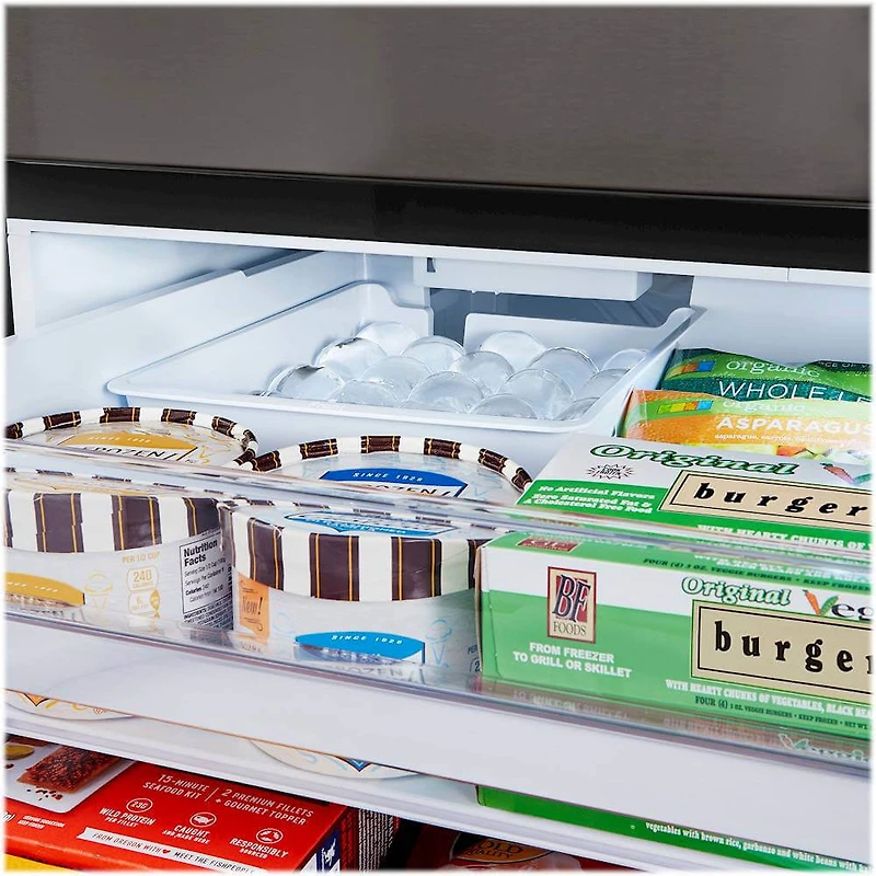 30 Cu. Ft. Black Stainless French-door Smart Refrigerator