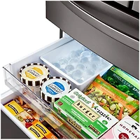 30 Cu. Ft. Black Stainless French-door Smart Refrigerator
