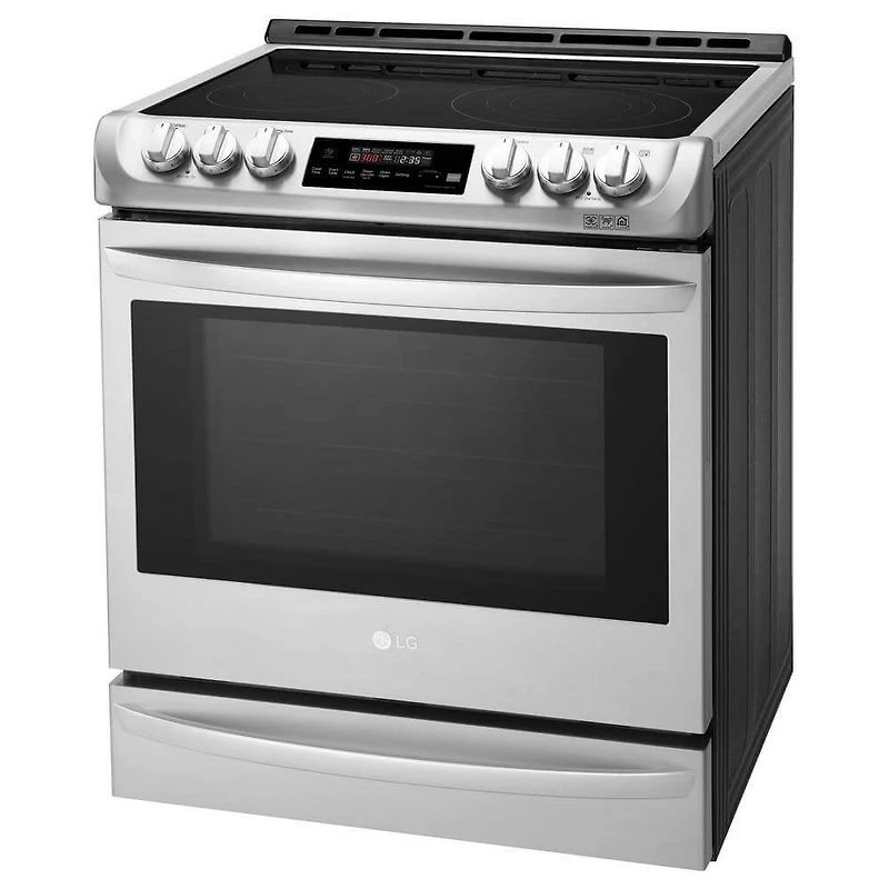 6.3 Cu. Ft. Smart wi-fi Enabled Electric Slide-in Range with ProBake Convection® - OPEN BOX