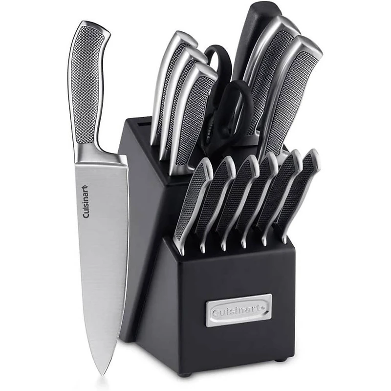 15P Graphix Collection 15-Piece Cutlery Knife Block Set - OPEN BOX