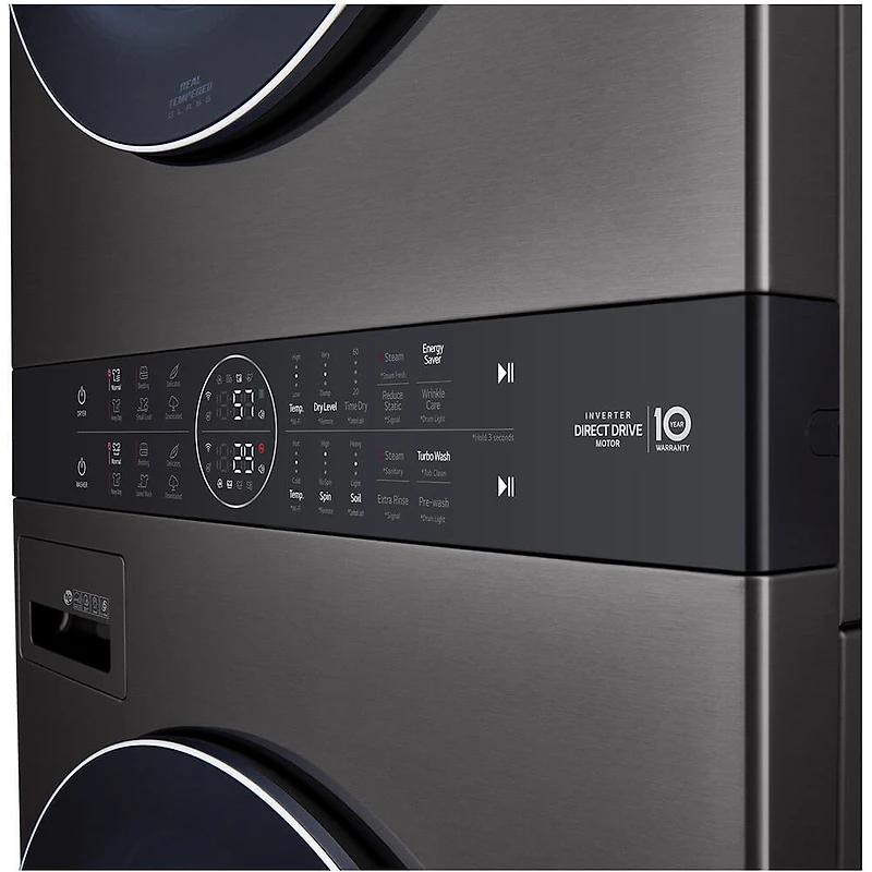 Single Unit Front Load Black Steel WashTower - OPEN BOX