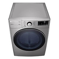 7.4 Cu. Ft. Ultra Large Capacity Smart wi-fi Enabled Graphite Front Load Electric Dryer - OPEN BOX