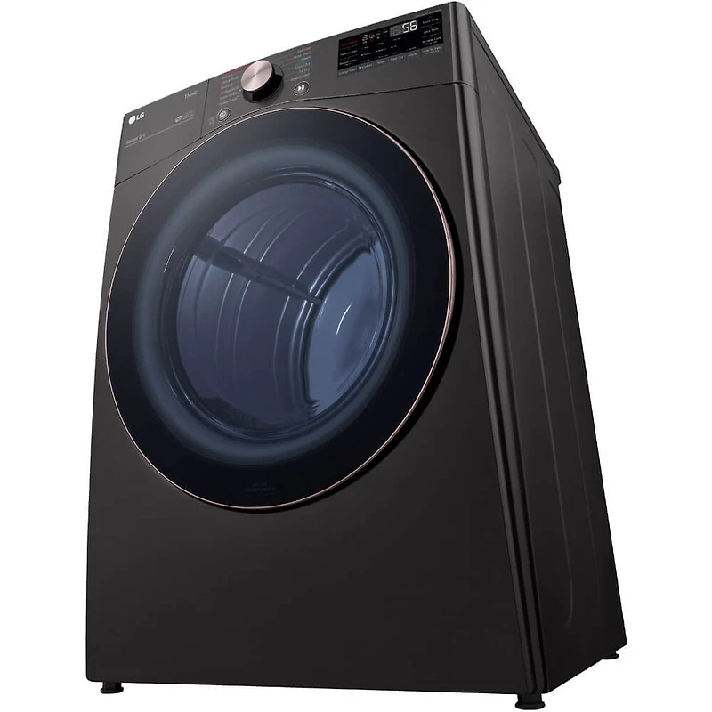 7.4 Cu. Ft. Black Stainless Front Load Smart Electric Dryer