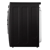 7.4 Cu. Ft. Black Steel Front Load Smart Electric Dryer with Steam - OPEN BOX
