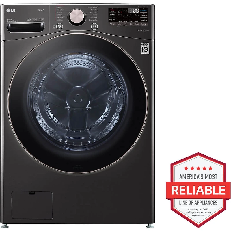 4.5 Cu. Ft. Ultra Large Capacity Front Load Smart Washer with TurboWash 360