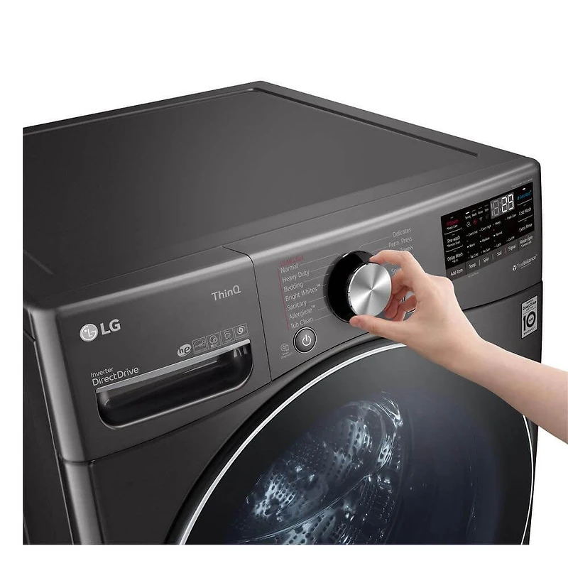 5.0 Cu. Ft. Mega Capacity Smart wi-fi Enabled Front Load Washer with TurboWash™ 360° and Built-In Intelligence