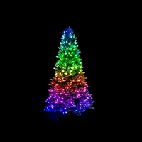 Special Edition 7.5 ft Pre-lit Tree 400 RGB+W LED String – Generation II - OPEN BOX